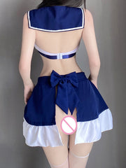 Japanese Navy Sailor Lingerie Dress