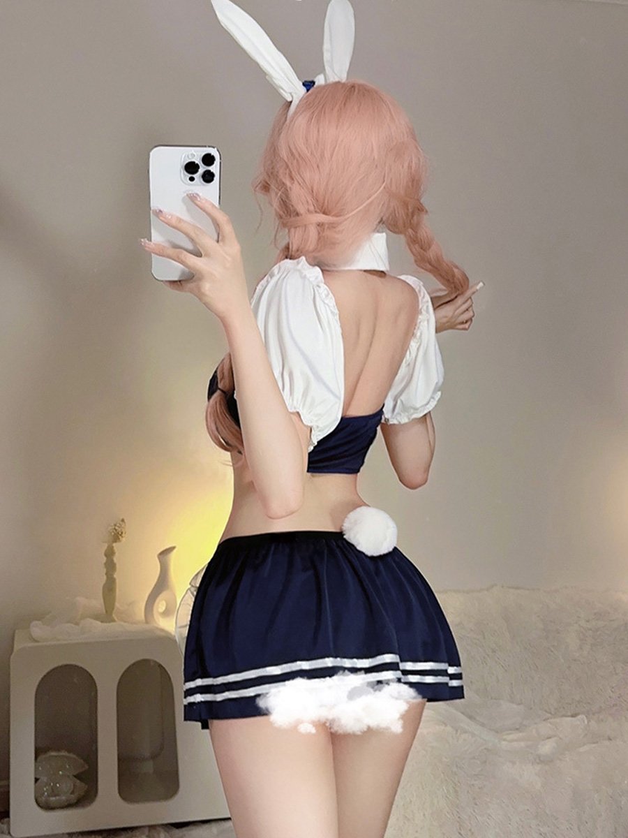 Bunny Maid Top and Skirt Set