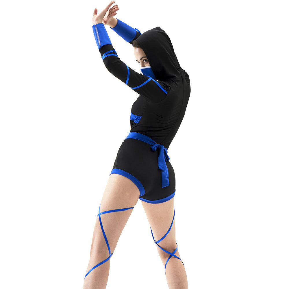 Ninja Costume Japanese Ninja Cosplay Lingerie Adult Ninja Warrior Romper Outfits