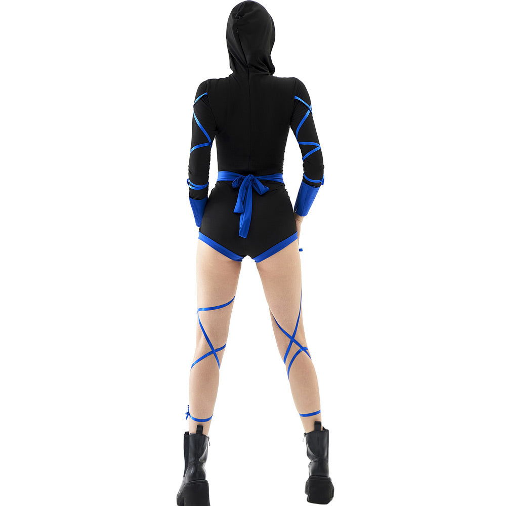 Ninja Costume Japanese Ninja Cosplay Lingerie Adult Ninja Warrior Romper Outfits