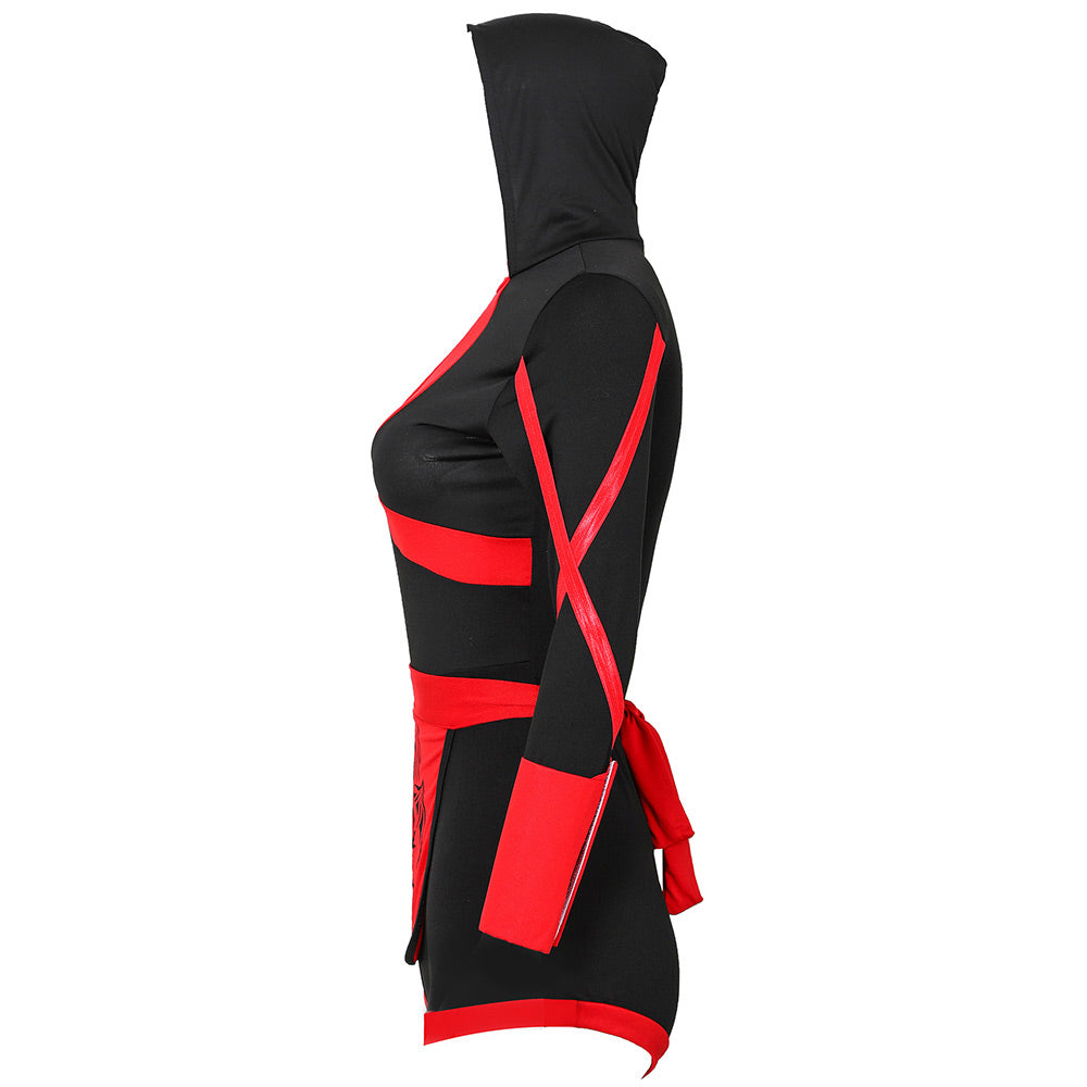 Ninja Costume Japanese Ninja Cosplay Lingerie Adult Ninja Warrior Romper Outfits