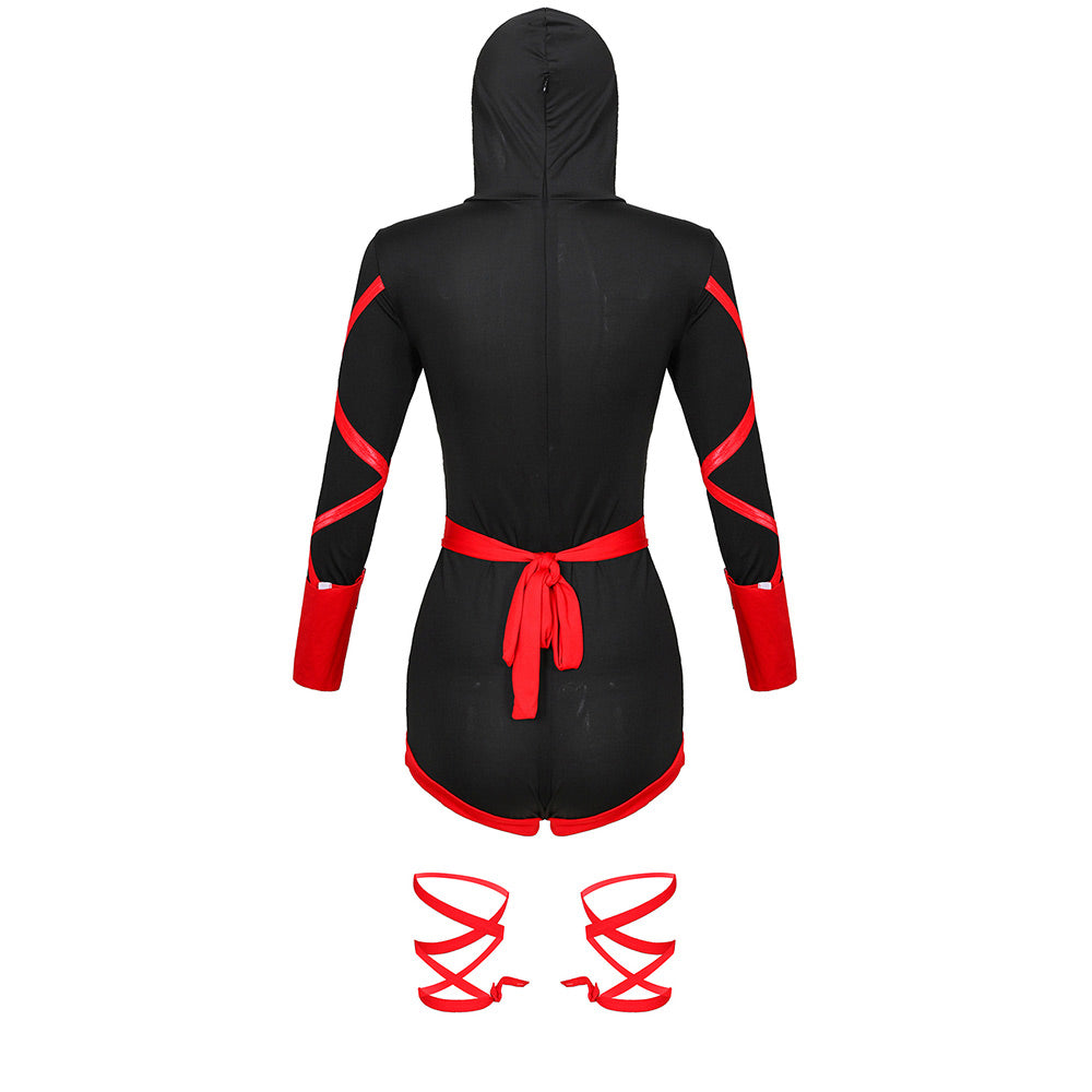 Ninja Costume Japanese Ninja Cosplay Lingerie Adult Ninja Warrior Romper Outfits