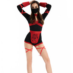 Ninja Costume Japanese Ninja Cosplay Lingerie Adult Ninja Warrior Romper Outfits
