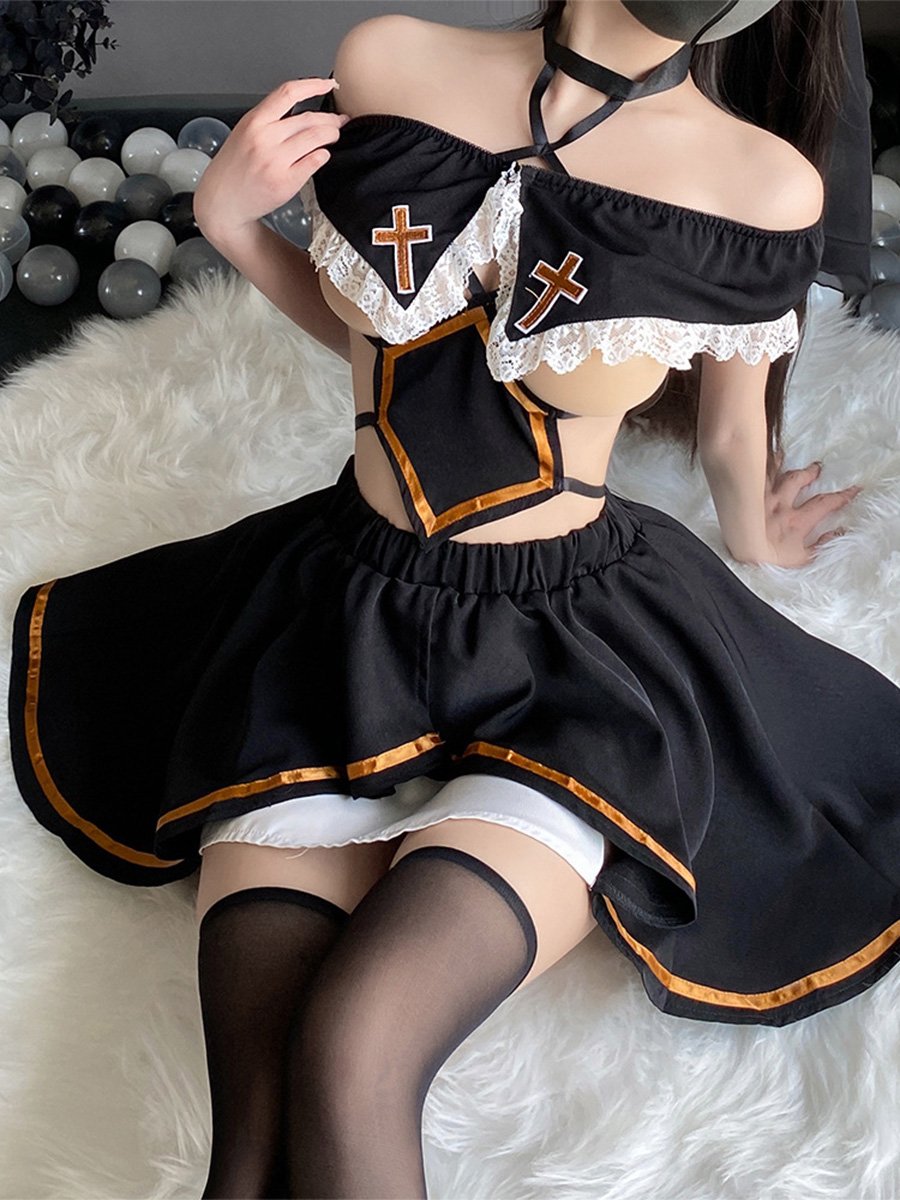 Cupless Nun Costume