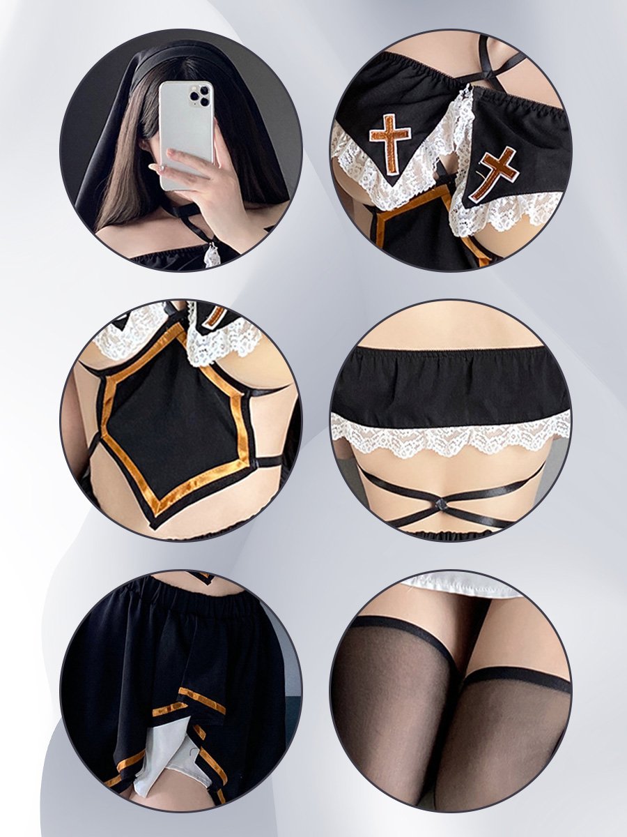 Cupless Nun Costume