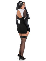 Scary Nun Habit Bodycon Dress