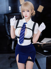 Police Officer Cosplay Uniform Set