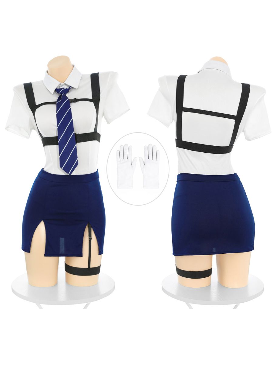 Police Officer Cosplay Uniform Set