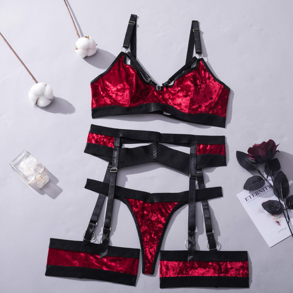Velvet Lingerie Set