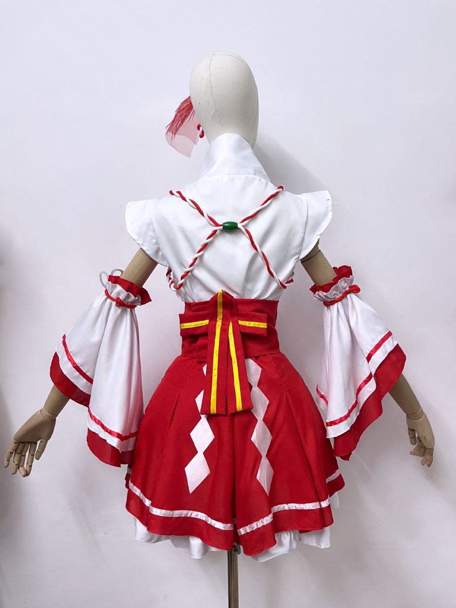 Anime Japanese Shrine Maiden Outfit
