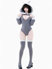 Gray Mrs Wolf Costume