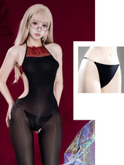 Seamless Sleeveless Full Bodysuit