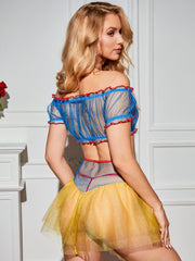 Lady Snow Cosplay Lingerie Set