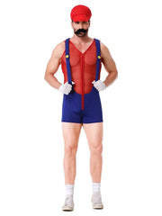 Men's Super Plumber Romper