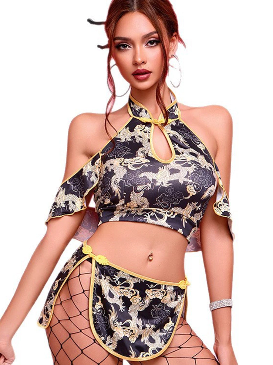 Traditional Chinese Style Skirt Set