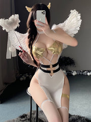 Angel Cosplay Lingerie Dress