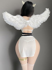 Angel Cosplay Lingerie Dress