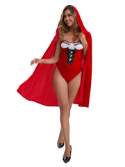 Mrs Claus Bodysuit and Cape