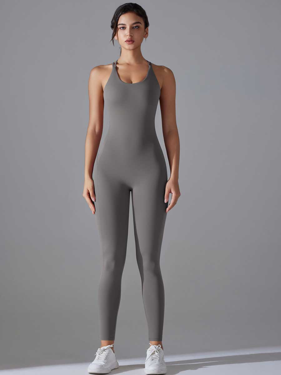 Yoga Workout Full Length Jumpsuit