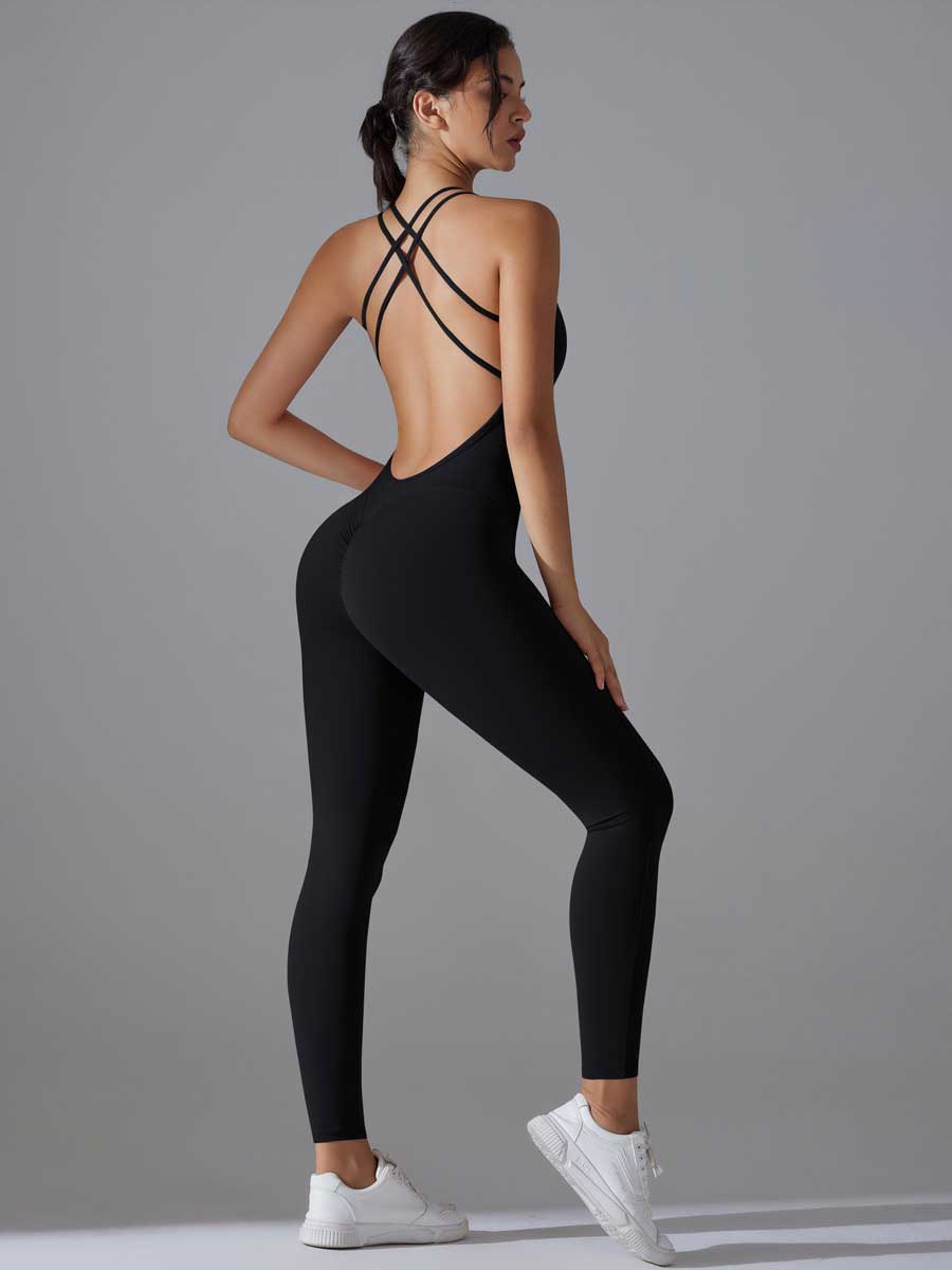 Yoga Workout Full Length Jumpsuit