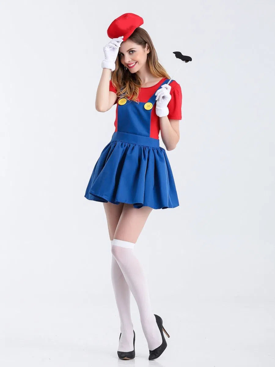 Game Plumber Fancy Dress Costume