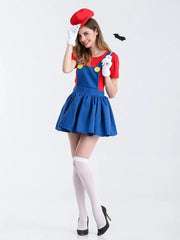 Game Plumber Fancy Dress Costume