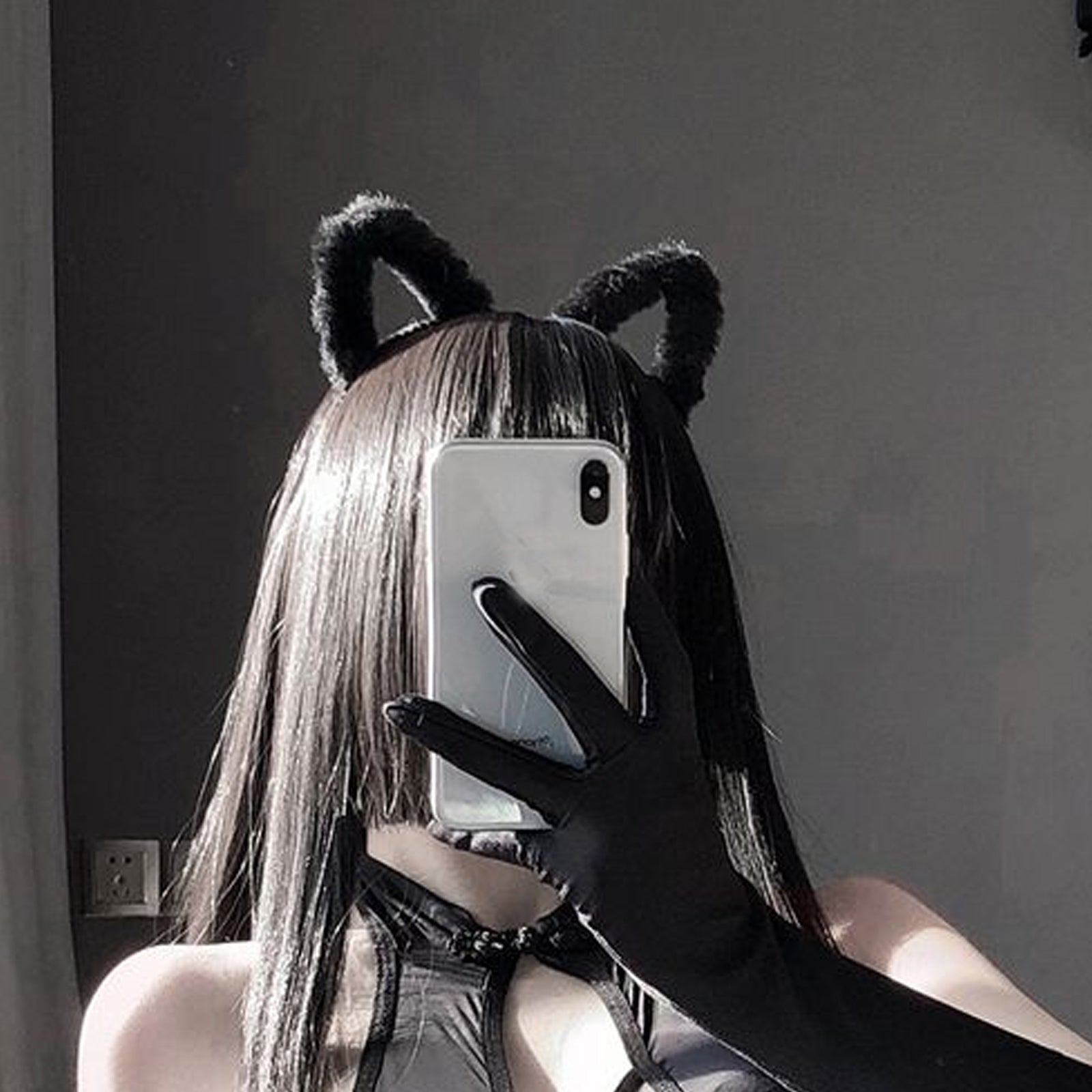 Neko Girl Headband Cat Ears Headpiece Cute Cat Cosplay Accessories
