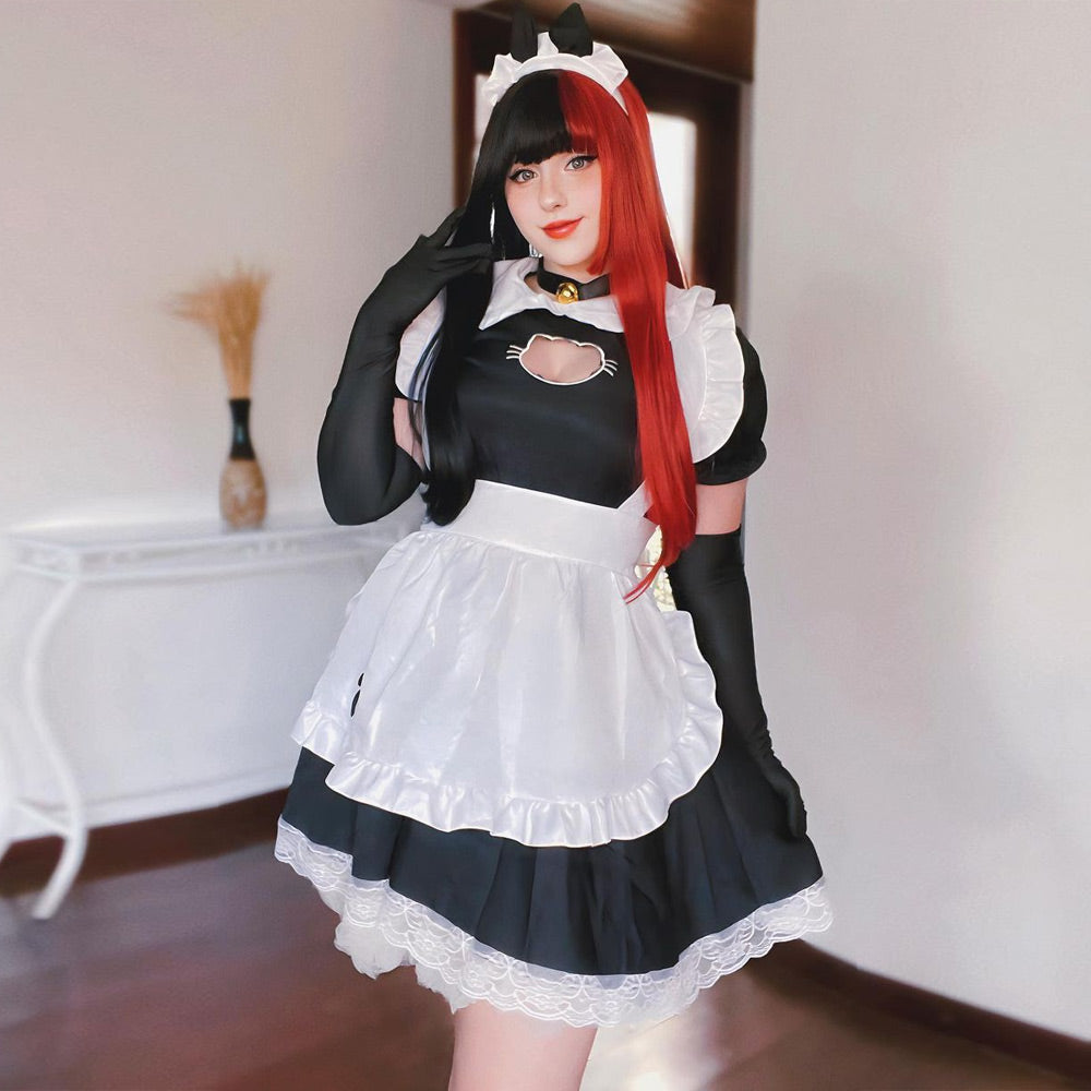 Neko Maid Cosplay Costume Cat Maid Outfit Cute Lolita Fancy Dress