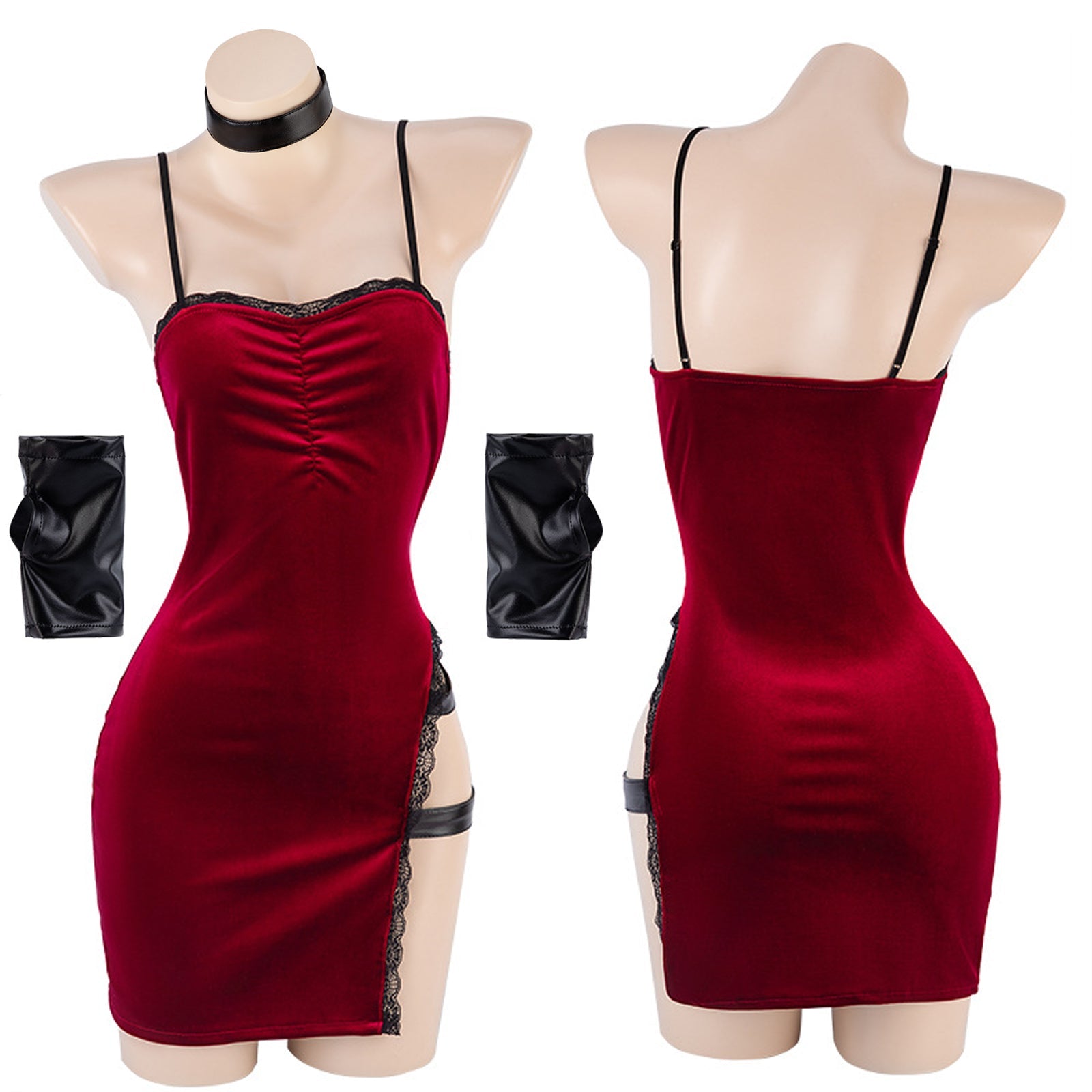 Chinese Style Split Dress