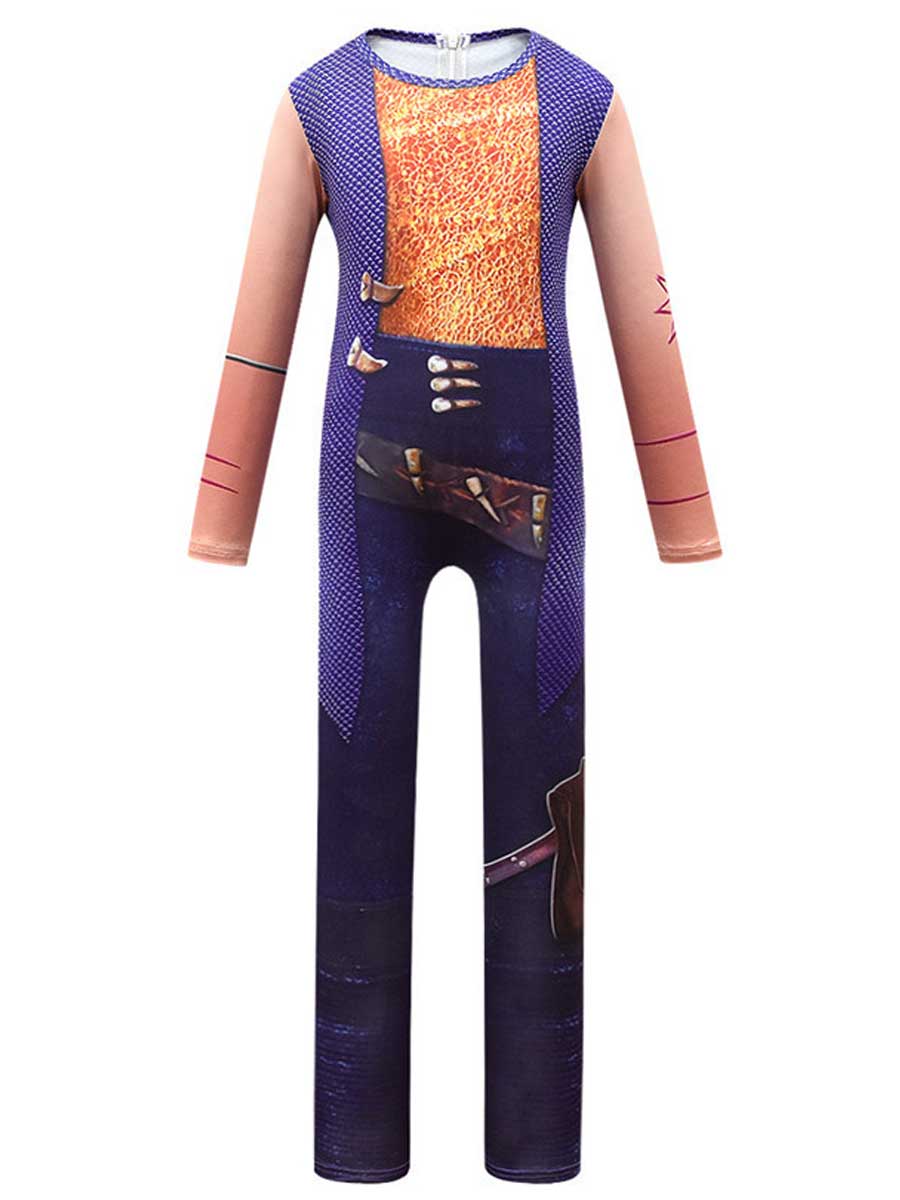 Zombies 3D Print Cosplay Jumpsuit