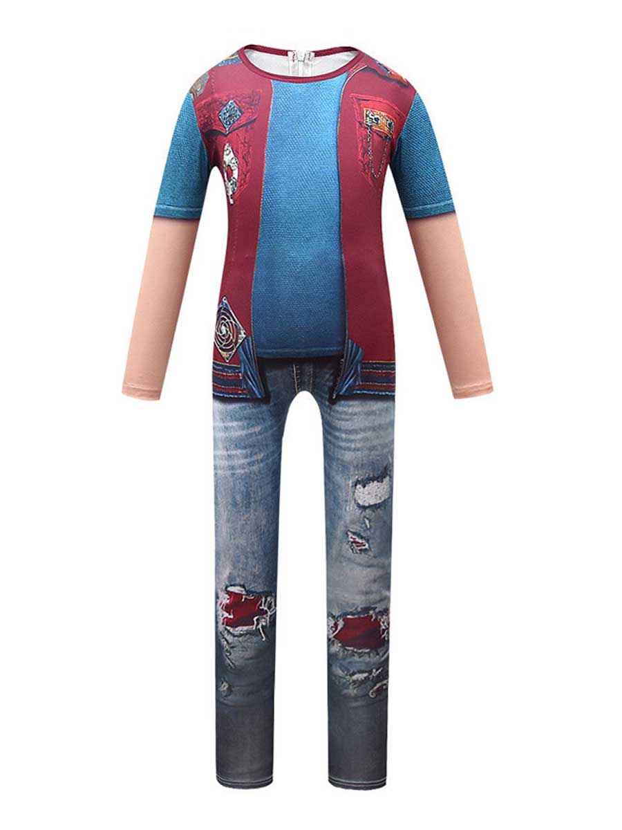 Zombies 3D Print Cosplay Jumpsuit