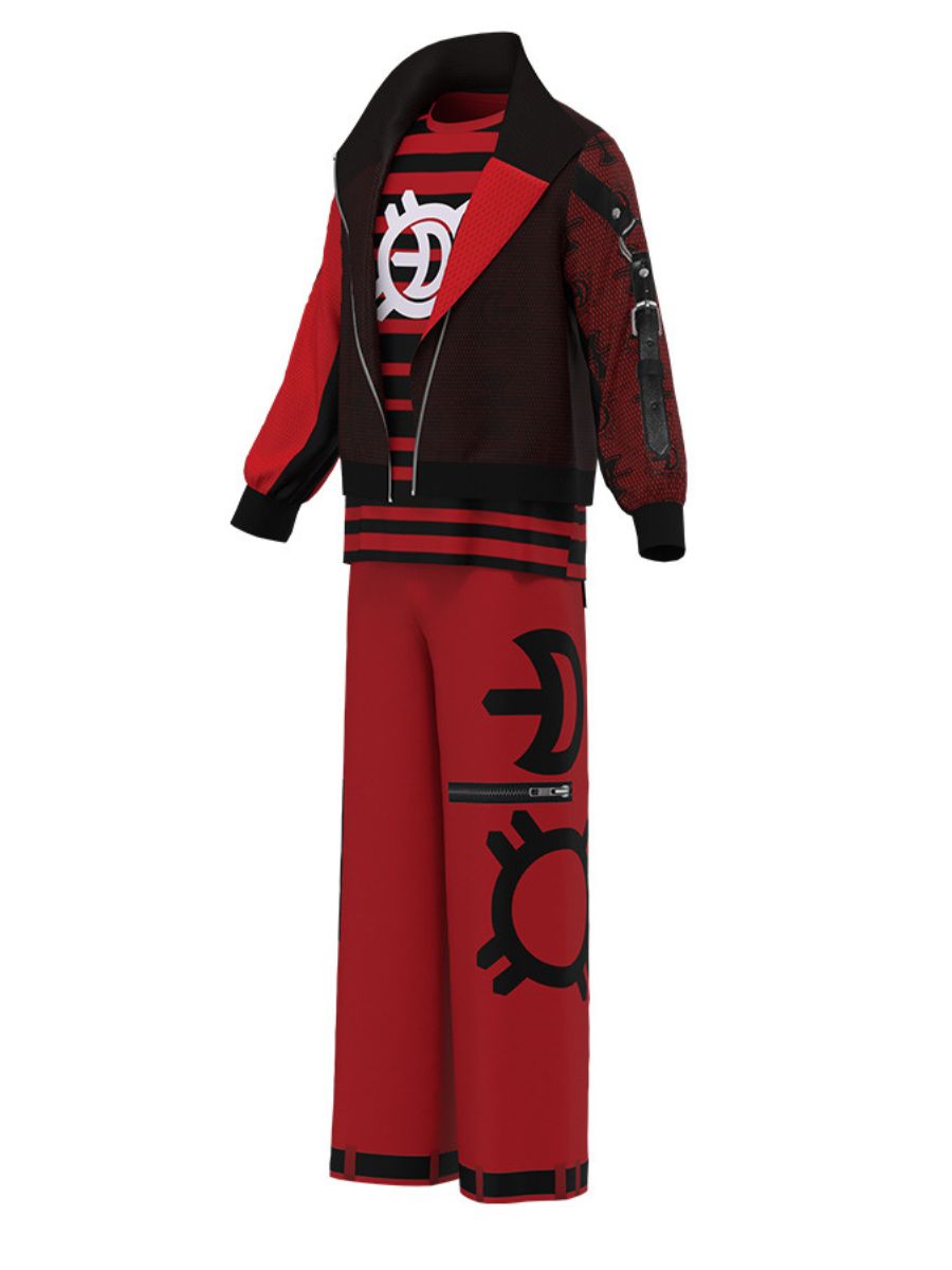 Boys 3-Piece Vampire Long Sleeve Costume