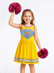 Girls Cheerleader Dress Costume