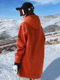 Paar wasserdichter Skipullover plus winddichte warme Fleecejacke für Einzel- und Doppelboardpullover