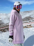 Paar wasserdichter Skipullover plus winddichte warme Fleecejacke für Einzel- und Doppelboardpullover