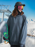 Paare Ski Pullover Winddicht Warm Fleece Übergröße Jacke Einzel- Und Doppel-Board Skianzug