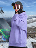 Couples Ski Sweater Windproof Warm Fleece Oversize Jacket Single And Double Board Ski Suit