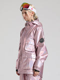 Pink Dazzling Ski Jacket