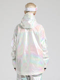 Silver Dazzling Ski Jacket