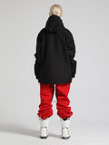 Red Pullover Ski Suit