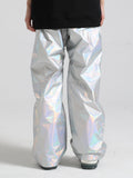 Silver Dazzling Ski Pants