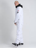 Men's Slope Star White One Picece Snowboard Ski Suits
