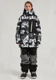 New Tooling Snow Suits Couples Color-blocking Outdoor Windproof Waterproof Warm Ski Suits