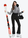 Faux Fur One Piece Ski Suit