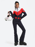 One Piece Ski Suit With Hood