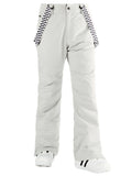 Men's Grey Highland Bib Waterproof Ski Snowboard Pants