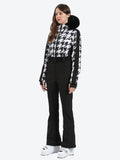 Faux Fur One Piece Ski Suit