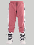 New Pink Ski Pants Thin Version Of The Veneer Double Board Warm Beam Foot Ski Pants Waterproof Wear-Resistant Professional Beam Leg Ski Pants