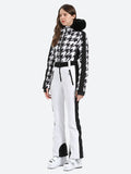Faux Fur One Piece Ski Suit