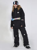 Superb Neon Glimmer Snowsuit Jacket & Pants Set